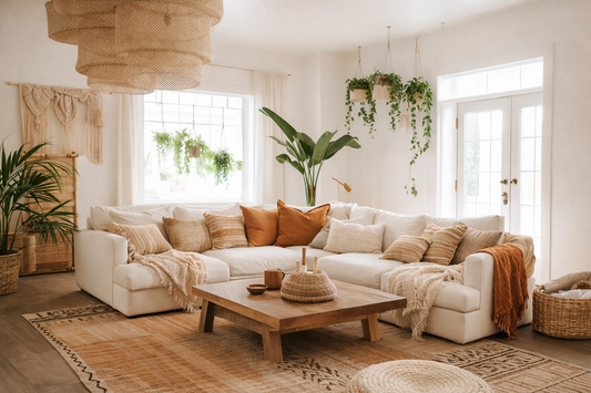 How to Create a Cozy Boho Living Room