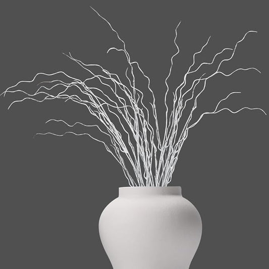 Srifoliage Artificial Plants,6Pcs 43" Faux Branches for Vase Filler,Curly Willow Branches,Artificial Branches for Decoration,Fake Branches Twigs Sticks for Shop Garden Office Home Décor