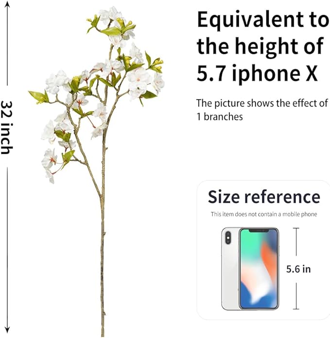 Srifoliage Artificial Plants Faux Greenery Eucalyptus Stems,Faux Branches for Vase Filler,Artificial Ficus Twig Branches Stems for Shop Garden Office Home Décor (4, Stem05)