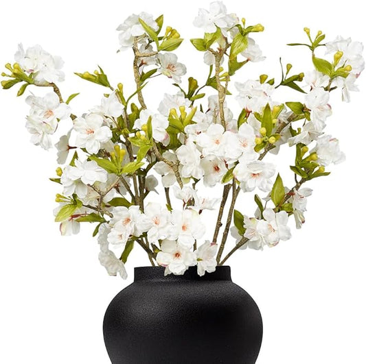 Srifoliage Artificial Plants Faux Greenery Eucalyptus Stems,Faux Branches for Vase Filler,Artificial Ficus Twig Branches Stems for Shop Garden Office Home Décor (4, Stem05)