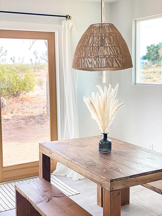 60 Pcs White Pampas Grass ,17 inch/45 cm Natural Dried Pampas Grass Branches Decor for Home Kitchen Garden Party Photographing Flower Arrangement Vase Decor（White