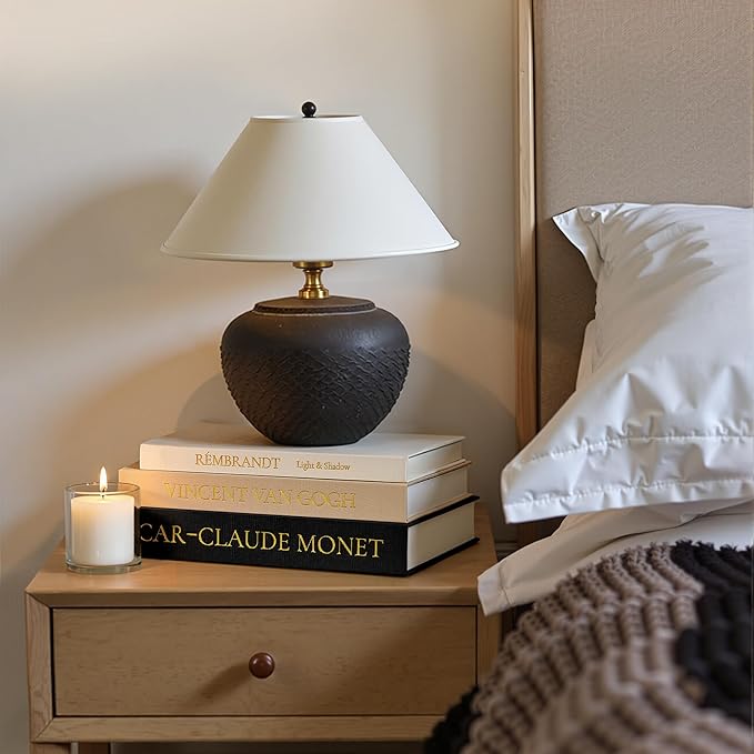 JARLINK Aesthetic Decorative Books, Set of 3 Linen Faux Books for Coffee Table, Bookshelf or Mantle Decor, Stylish Book Storage Boxes for Home Decor, Photo Organization, and Keepsake Storage, Black