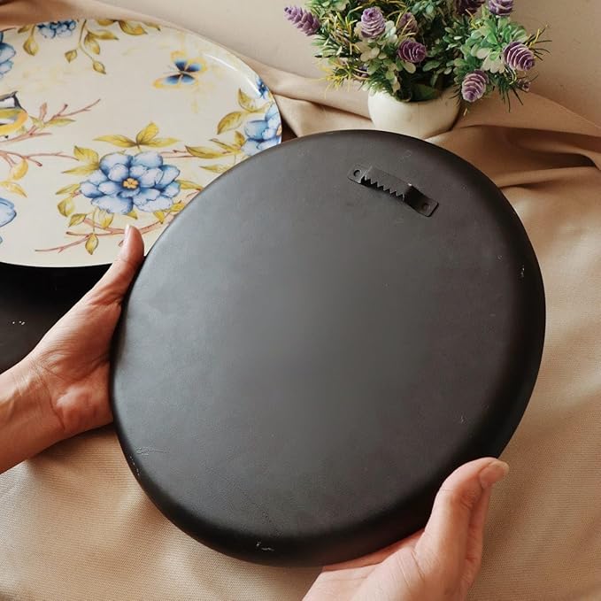 RITUALISTIC Nirvana Wall Plates- Set of 5 (Brown) | Decorative Wall Plates Hanging Room Decor Plate Wedding Gift | Christmas gifts