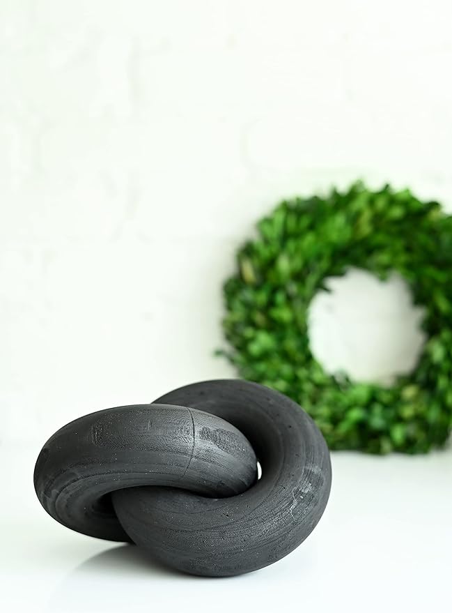 Rool Coffee Table Decor Items Coffee Table Books Decor Hardcover Book Shelf Decorative Objects Living Room Wood Knot Décor Black Décorations