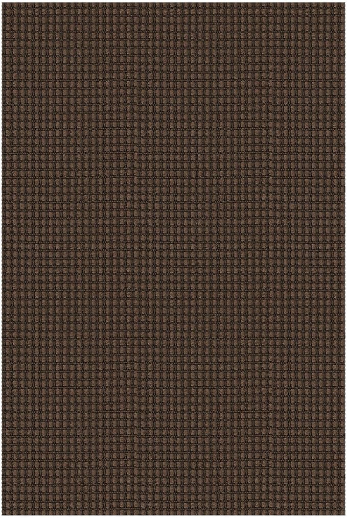 IOHOUZE Small Area Rug 2x3 Washable Woven Rugs for Entryway Non Slip Rubber Backed Front Door Rugs Indoor Doormat Throw Rug Floor Carpet for Entrance Kitchen, Brown